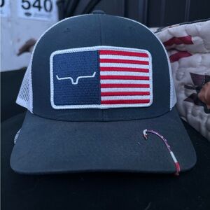 Kimes Ranch ball cap w/fish hook clip or without